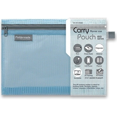 Síťovaná plastová obálka Foldermate Pop Gear A5, modrá