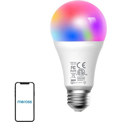 Meross Smart WiFi RGB E27 9W 810lm (MSL120)