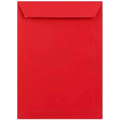 Envelopes Ltd. Barevná obálka C4 červená ,balení 20 ks 619561