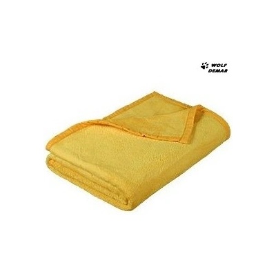Bellatex Přikrývka Korall micro sytě žlutá