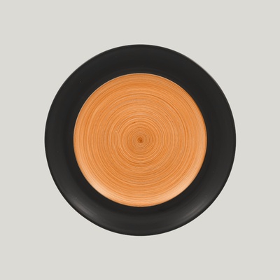RAK Porcelain Trinidad talíř mělký 24 cm oranžový TRCLFP24BC-12