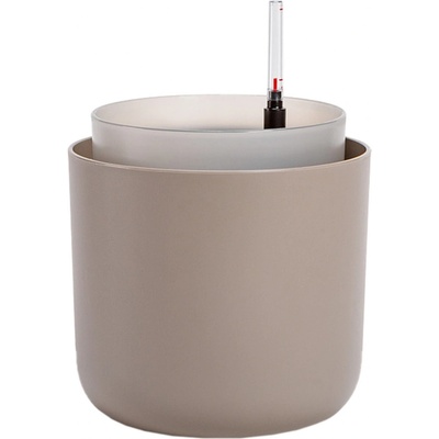 Plastia kvetináč samozavlažovací Tolita - taupe 16 cm