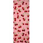 Catherine Lansfield Розова памучна плажна кърпа 78x200 cm Cherries - Catherine Lansfield (TW/42819/W/SLT/PK)