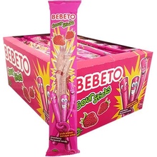 Bebeto Sour Sticks Pendreky 35 g - JAHODA