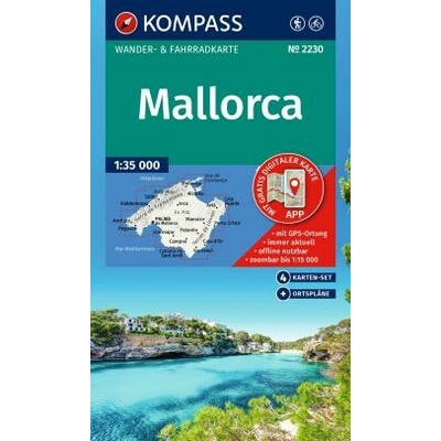 mapa Mallorca 1:35 t. - set 4 map