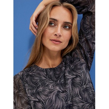 Moodo Черна дамска бохо рокля Moodo Moodo | Cheren | ЖЕНИ | XS