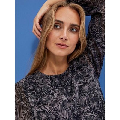 Moodo Черна дамска бохо рокля Moodo Moodo | Cheren | ЖЕНИ | XS