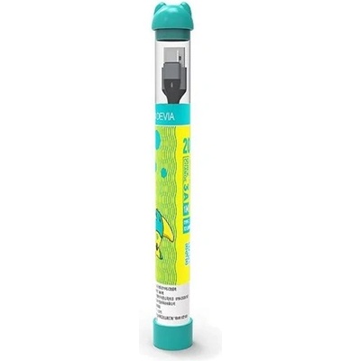 DEVIA ST107861 Gracious Tube USB/Type-C 1 м черен кабел за данни и зареждане (ST107861)