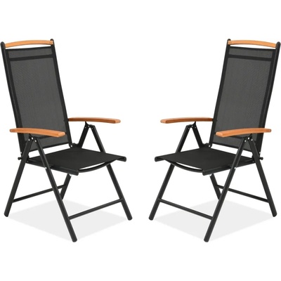 Garden Point Комплект алуминиеви столове Verona Wood Garden Point - 2 бр (GAP322K)