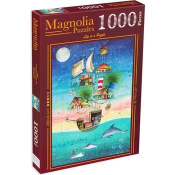 Magnolia Пъзел Magnolia от 1000 части - Магичен кораб в морето (1010)