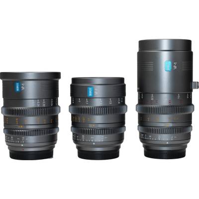 SIRUI VISION PRIME Full-frame Cine Lens 15mm&75mm&150mm Farba: Metal Grey, Dĺžka: 15 / 75 / 150 mm, Bajonet: Sony E + Canon RF + Nikon Z + L-Mount