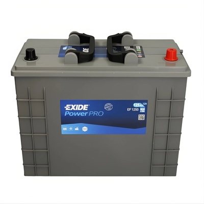 Exide Power Pro 125Ah 850A EF1250