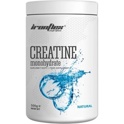 IronFlex Creatine Monohydrate Powder [500 грама] Неовкусен