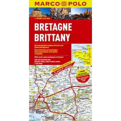 Francie Bretaň mapa 1:200T MD