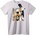 NOONEBRAND Тениска Looney Tunes колаж - M, White