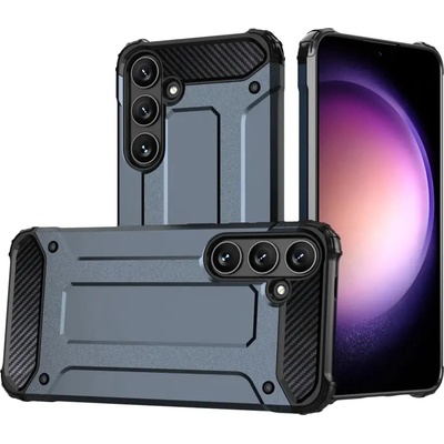 HQWear Кейс HQWear Hybrid Armor за Samsung Galaxy S24 Plus, син (9145576284971)