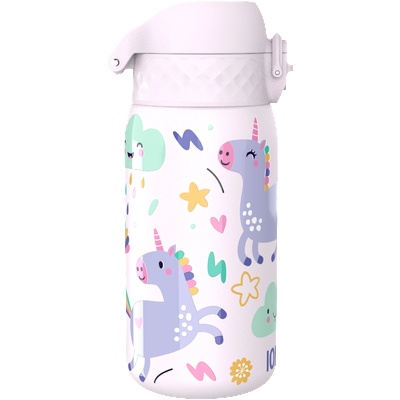 ION8 Термо бут. за вода Ion8 Print, мет, 320ml, Unicorns (32116-А-ЕДНОРОЗИ)