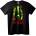 NOONEBRAND Тениска Господин Акуана - 2XL, Black