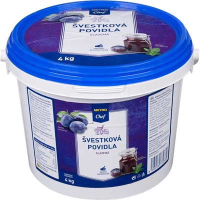 Metro Chef Povidla švestková slazená 4 kg