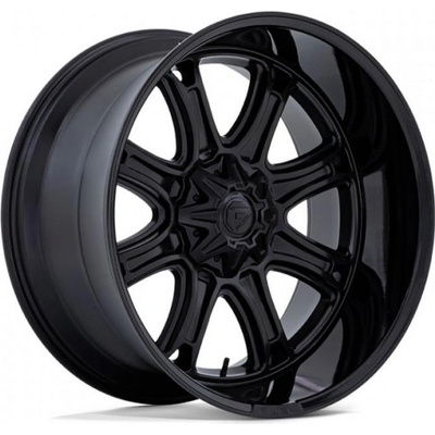 Fuel darkSTAR 10x20 BLANK ET-18 matte black with gloss black lip