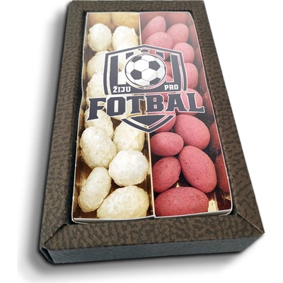 Sablio Mandle v čokoládě Žiju pro fotbal 2 x 80 g