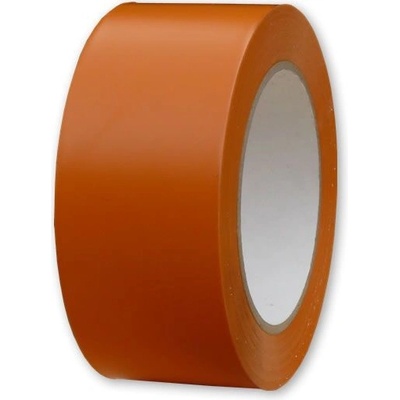 Hasoft PVC páska maskovací/značkovací 50 mm x 33 m oranžová