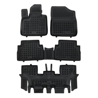 Гумени стелки за Hyundai Santa Fe Hybrid version 7 passenger, 4x4 (2020+) - тип леген