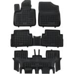 CarMart Гумени стелки за Hyundai Santa Fe Hybrid version 7 passenger, 4x4 (2020+) - тип леген
