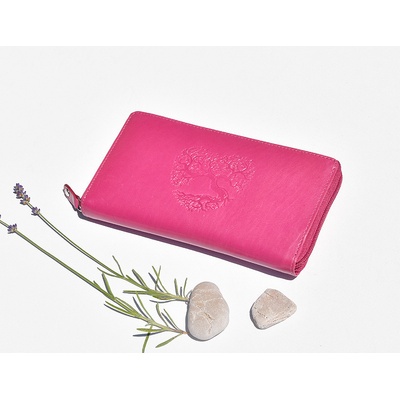 Dámská Peněženka Fuchsia Strom Života 02 8180