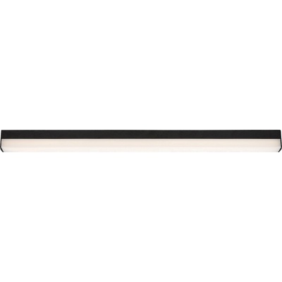 Band2, indoor cabinet light, black aluminium lamp with white plastic shade, 20W, with shade: 1400lm, without shade: 1670 (78049)