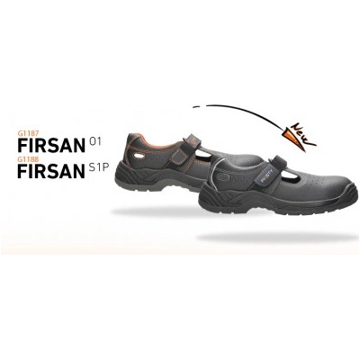 Ardon Firsan O1 Sandál čierno-oranžová