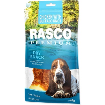 Rasco Premium Dry Snack Пиле с Биволски Възел 80 г