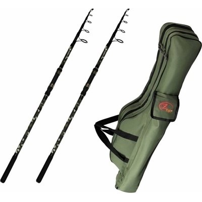 ZFISH Combo 2x Kingstone Telecarp + Case 3,6 m 3 lb 5 dielov