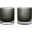 Ferm Living Ripple Tumbler Чаши, 250 ml, опушено сиво, 2 бр (1104270637)