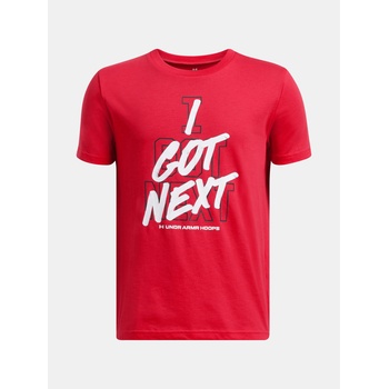 Under Armour UA B Hoops Next SS Тениска за момчета Under Armour | Cherven | Момчешки | 122