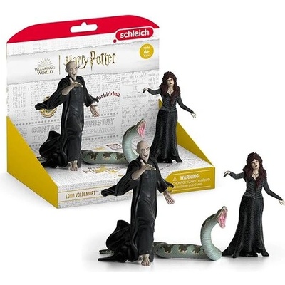 Schleich Harry Potter Lord Voldemort, Nagini a Bellatrix Lestrangeová – Zboží Dáma