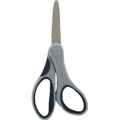 Optima Офис ножица OPTIMA 12, 5cm сива 26349 (26349)