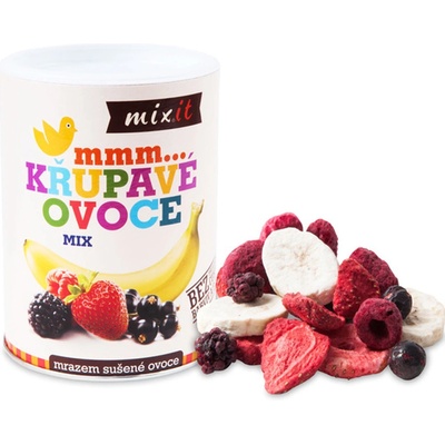 Mixit Švestka Meruňka křupavé ovoce 65 g