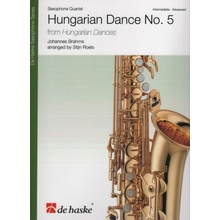 Hungarian Dance No. 5 Maďarský tanec č.5 saxofonový kvartet SATB