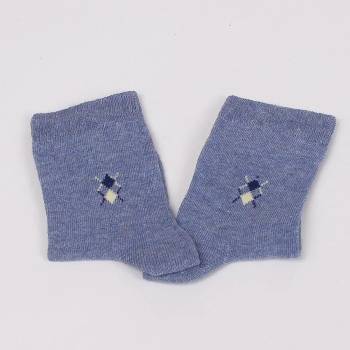 Image 1 of Детски чорапи в синьо с фигурки