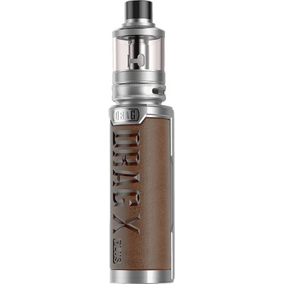 VooPoo Drag X Plus Professional Edition Full Kit 100W Silver Retro Brown – Zboží Mobilmania