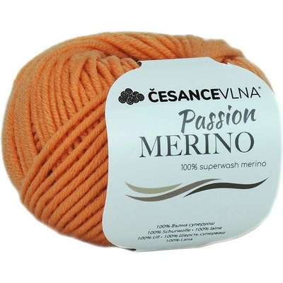 100% Merino příze - Passion oranžová