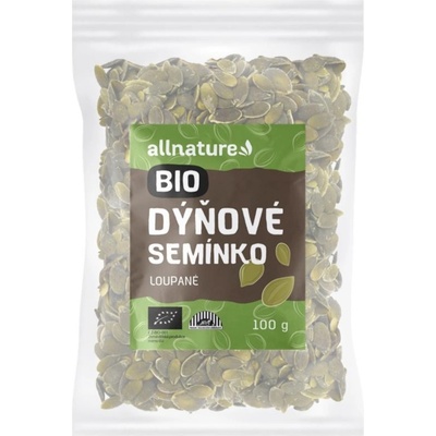 Allnature Dýňové semínko BIO semínka v BIO kvalitě 100 g