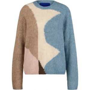 Selfhood Дамски пуловер Selfhood Women's Knit Sweater Jumper - Beige - размер XL (117-3438-0215)