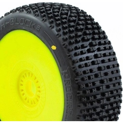 ProCircuit H-BLOCK V2 BUGGY C2 SOFT nalepené gumy žluté disky 2 ks
