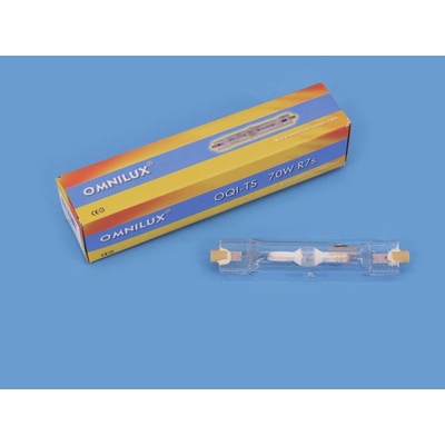 Omnilux HQI-TS 70W R-7-s biela 4200K , 6000h
