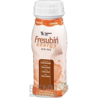 Fresubin Energy DRINK príchuť čokoláda, sol 4x200 ml