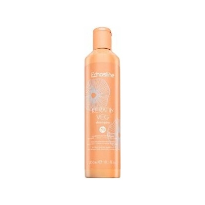 Echosline Keratin Veg Shampoo šampón prefarbené a chemicky ošetrené vlasy 300 ml