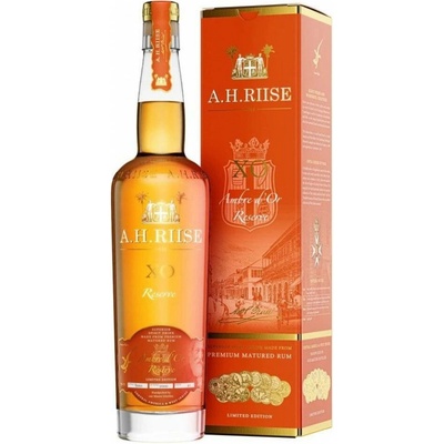 A.H. Riise Ambre d'Or XO 38% 0,7 l (karton)