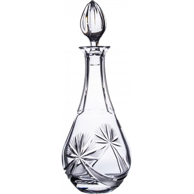 Onte Crystal Broušená na víno Mašle 750 ml
